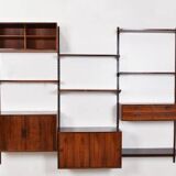 Scandinavian vintage modular teak bookcase