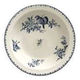 Shallow dish salad bowl in ironstone "Favori" Sarreguemines