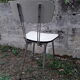 Chaise chromée