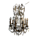 Crystal drop chandelier