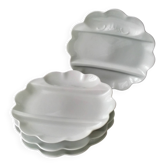4 asparagus plates in Limoges porcelain