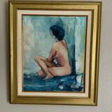 nue de dos peinture à l’huile