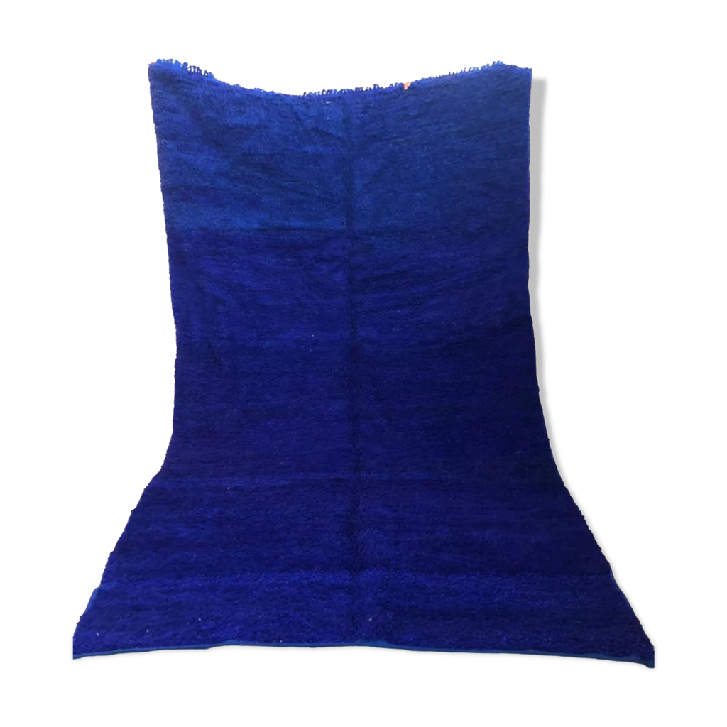 Grand Tapis Berbère Marocain Fait Main - 100% Laine - 287x188cm - Style Boho