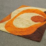 Vintage carpet 1970, desso, wool, holland design