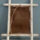Antique bamboo mirror