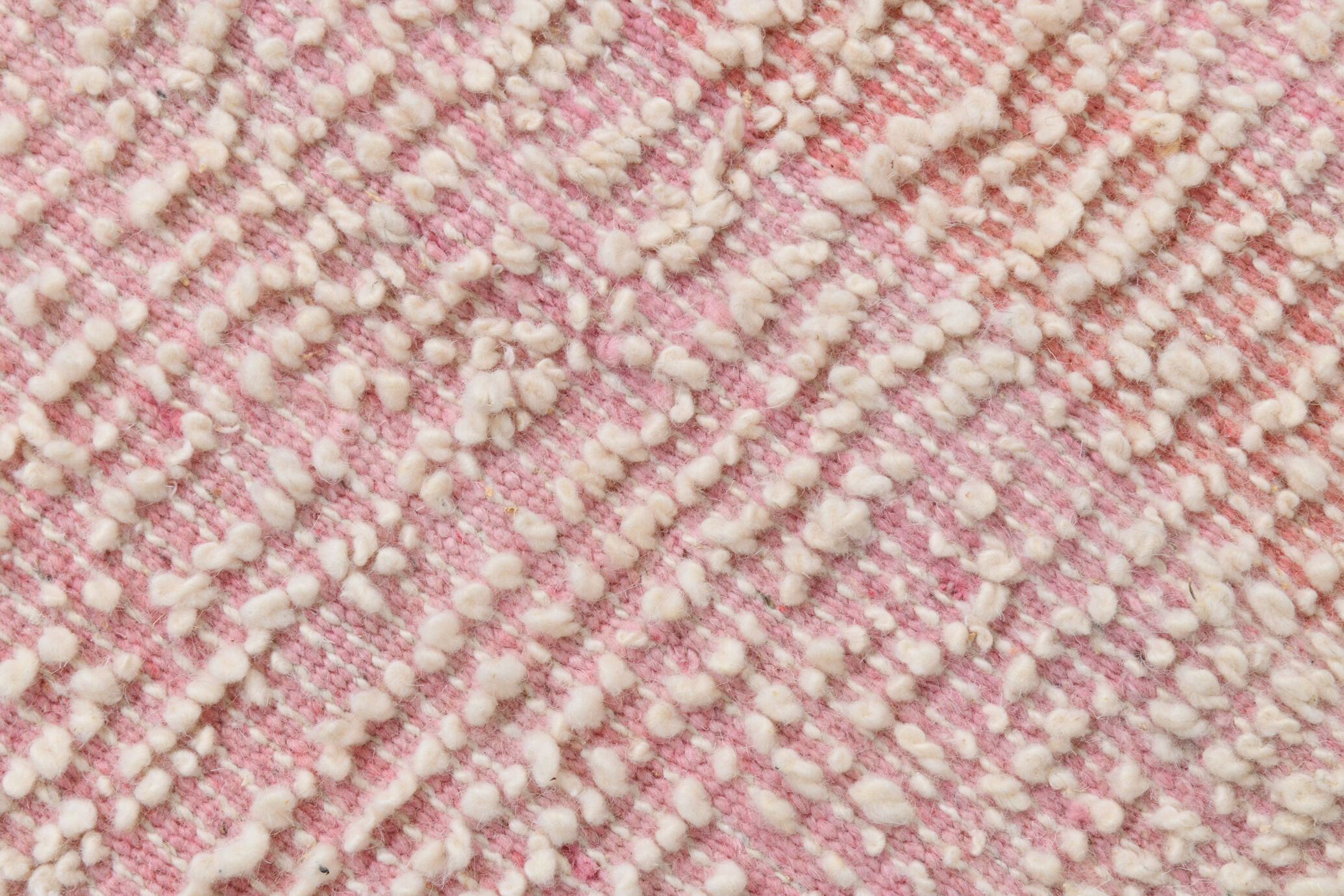 Tapis turc rose Kilim Blush 7x8, 228x248cm