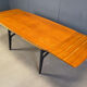 Table à manger extensible italienne des années 1950.