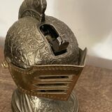 Table lighter in the shape of a medieval mask