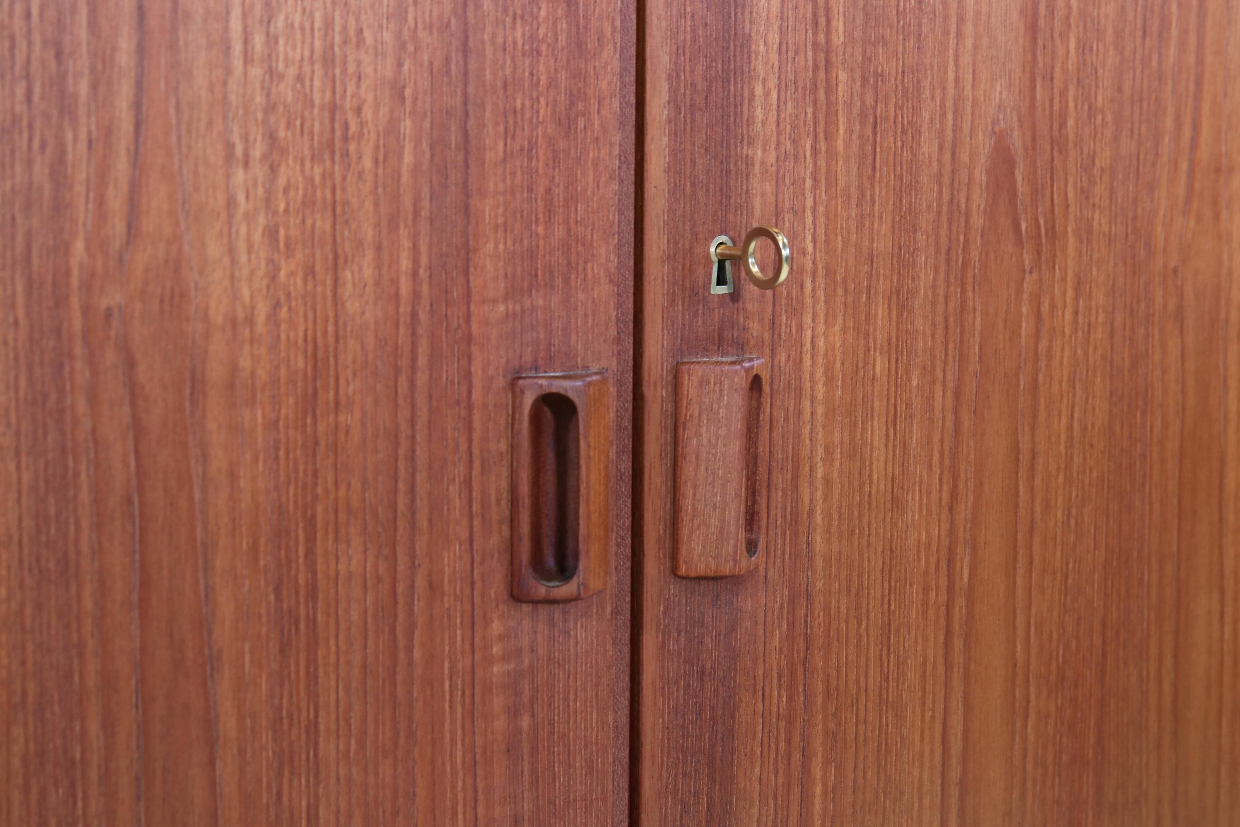 Teak cabinet by Borge Mogensen for Soborg Mobler