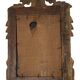 Petit miroir de dame Louis XVI en bois sculpté et doré