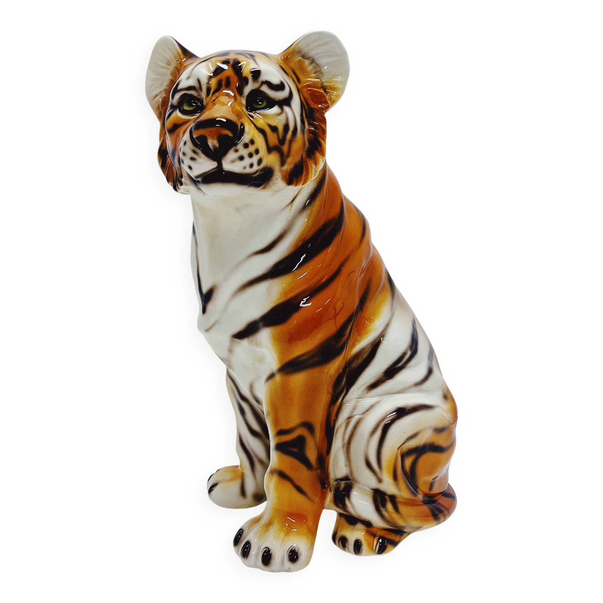 Tiger Statue Ceramic