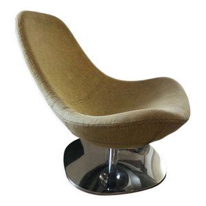 Fauteuil vintage pied de poule