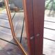 Wall key box, wood and mirror, vintage, fab. Frenchwoman