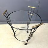 Mid century two tier italian trolley, 1950s