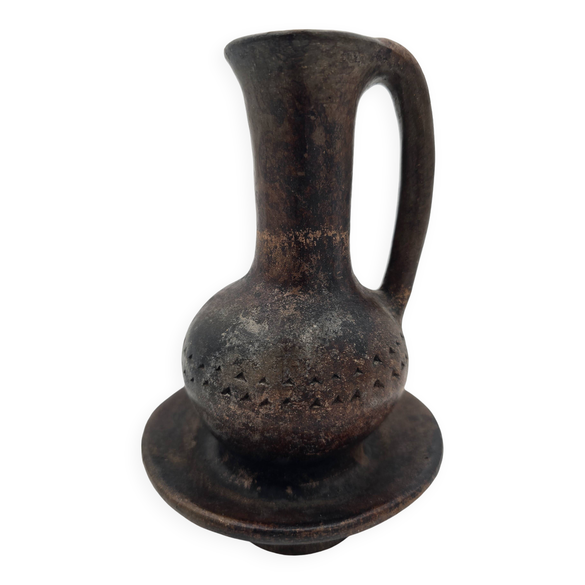 Antique African Ceremonial Pitcher