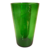 Vase en verre soufflé d'Empoli 35 cm