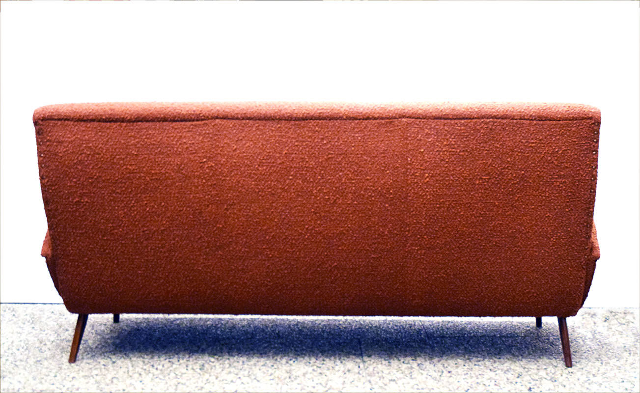 Mid-century three seats sofa of Italian production, 1950s