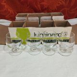set of 12 Luminarc tasting glasses in their original box capacity: 10cl height 8cm