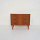 Scandinavian modern teak chest of drawers, Sweden 1960's