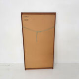 Teak mirror by Aksel Kjersgaard, Denmark 1960's