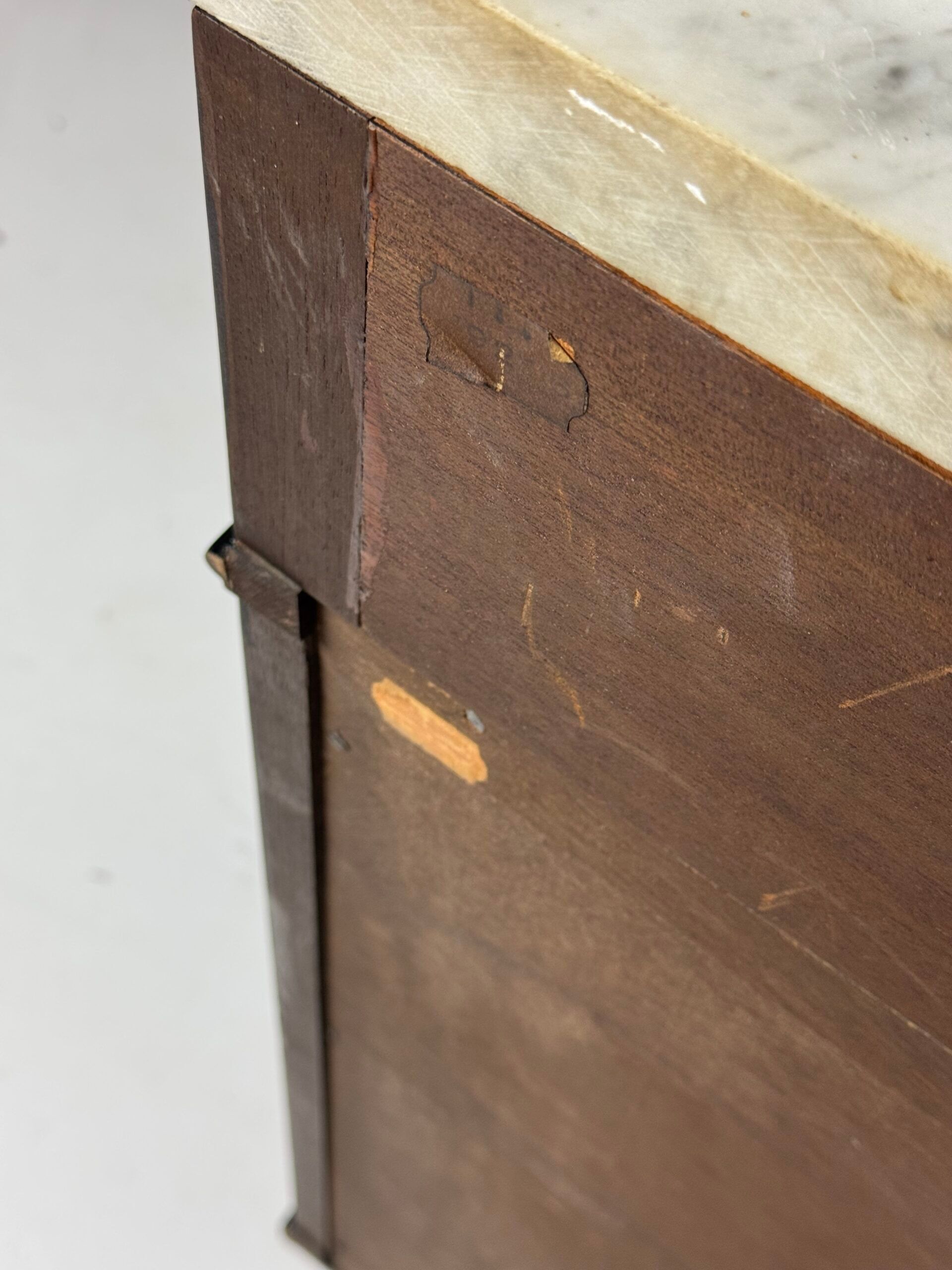 Black Louis XVI style sideboard
