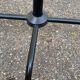 Vintage industrial coat rack in black steel