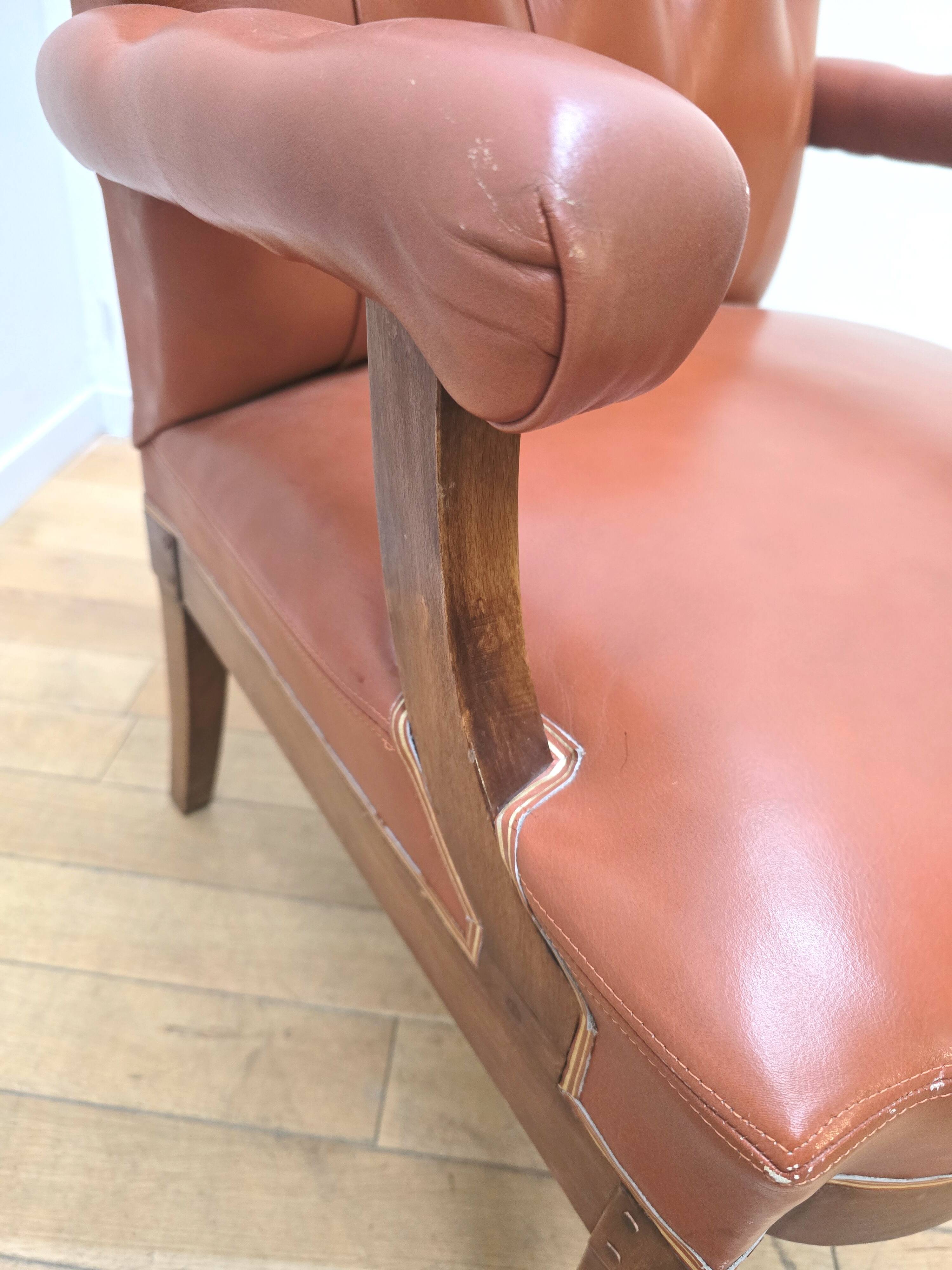 Vintage club chair
