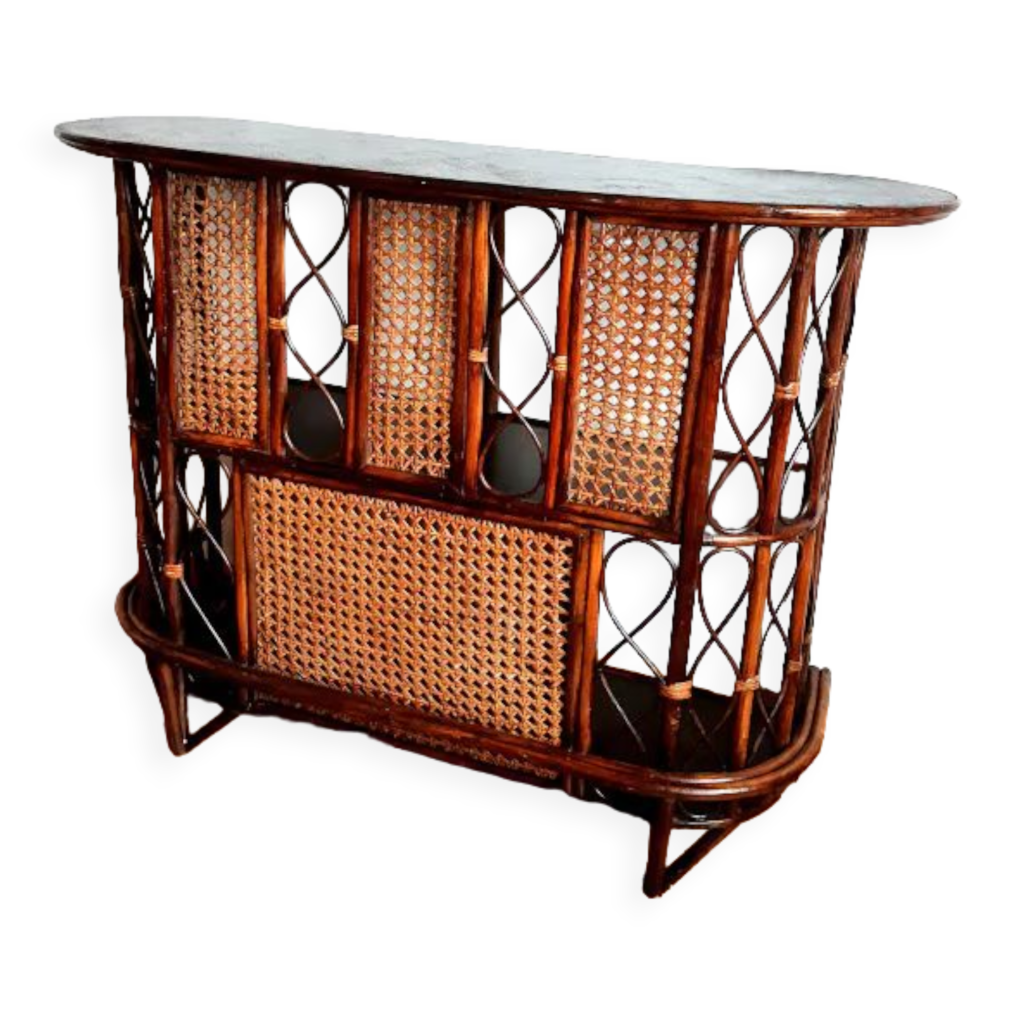 Rattan bar and canning 1960