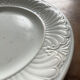 2 Creil and Montereau white plates