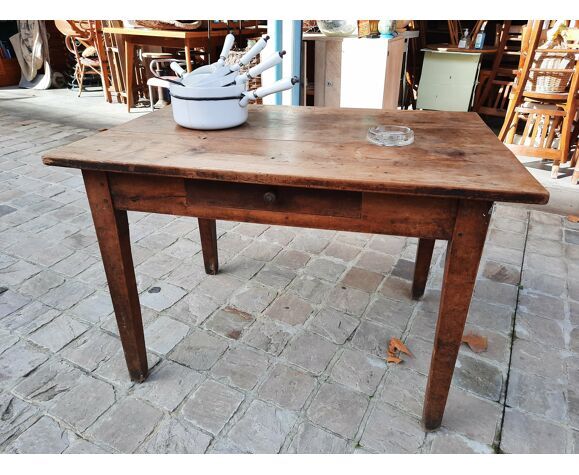 Vintage antique farmhouse table