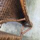Arts & Crafts armchair in wicker and rattan attributed to Dryad & Co, UK, circa 1920.