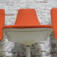 3 Vintage swivel tulip chairs