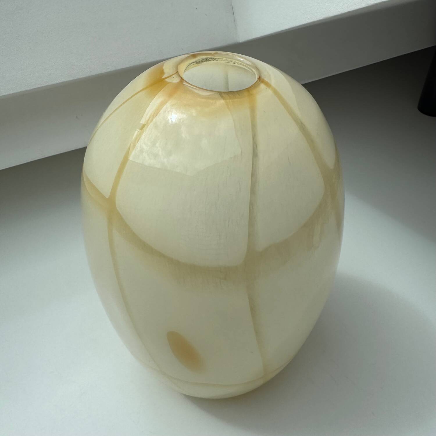 Italian vintage glass vase