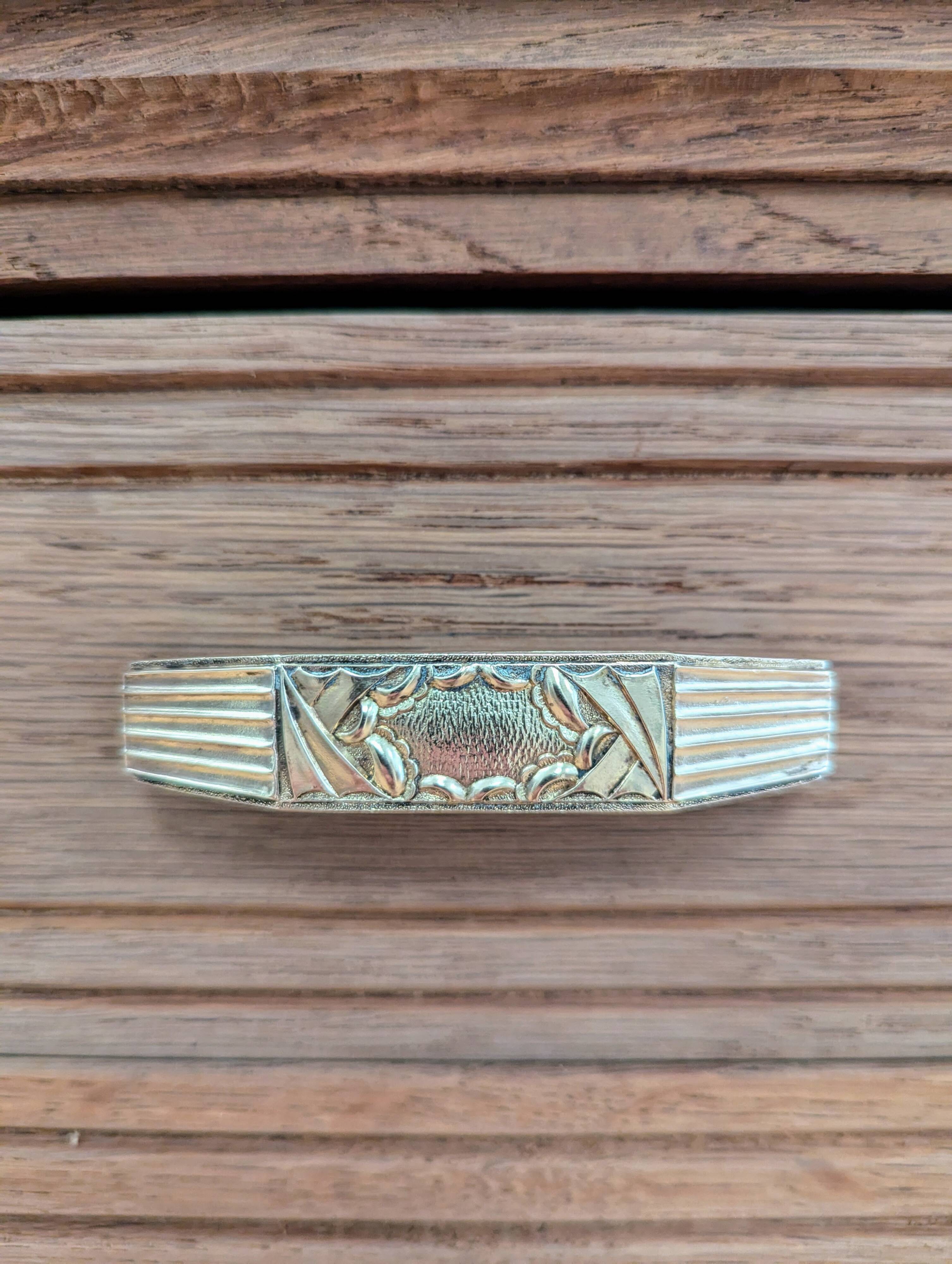 Art Nouveau wood sideboard