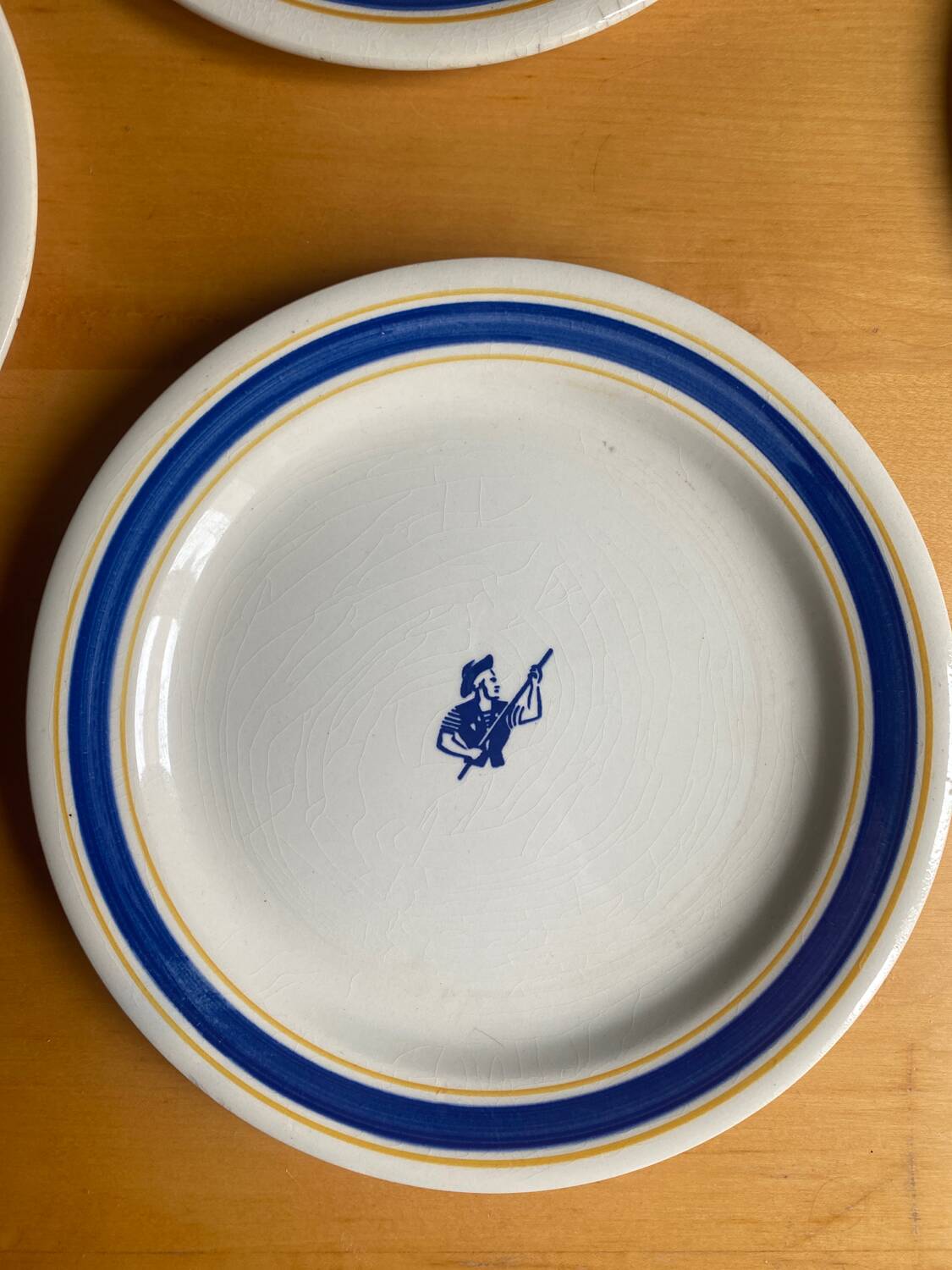 Gien - serie de 6 assiettes