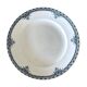 Large antique serving dish in Saint-Amand earthenware (Nord)