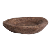 Nepalese marble or stone small primitive bowl