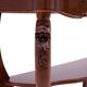 Mahogany console with marble top, France, circa 1880. After renovation.