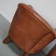 Vintage Dutch Leather Club Chairs in Cognac, Set of 2