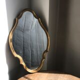 Golden mirror baroque style