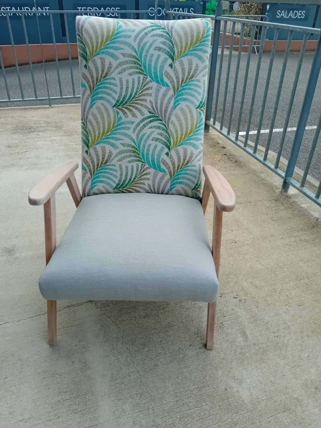 Vintage Scandinavian armchair