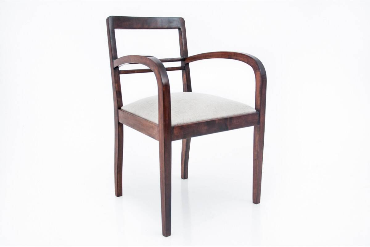 Art Deco armchair, Poland, 1930s