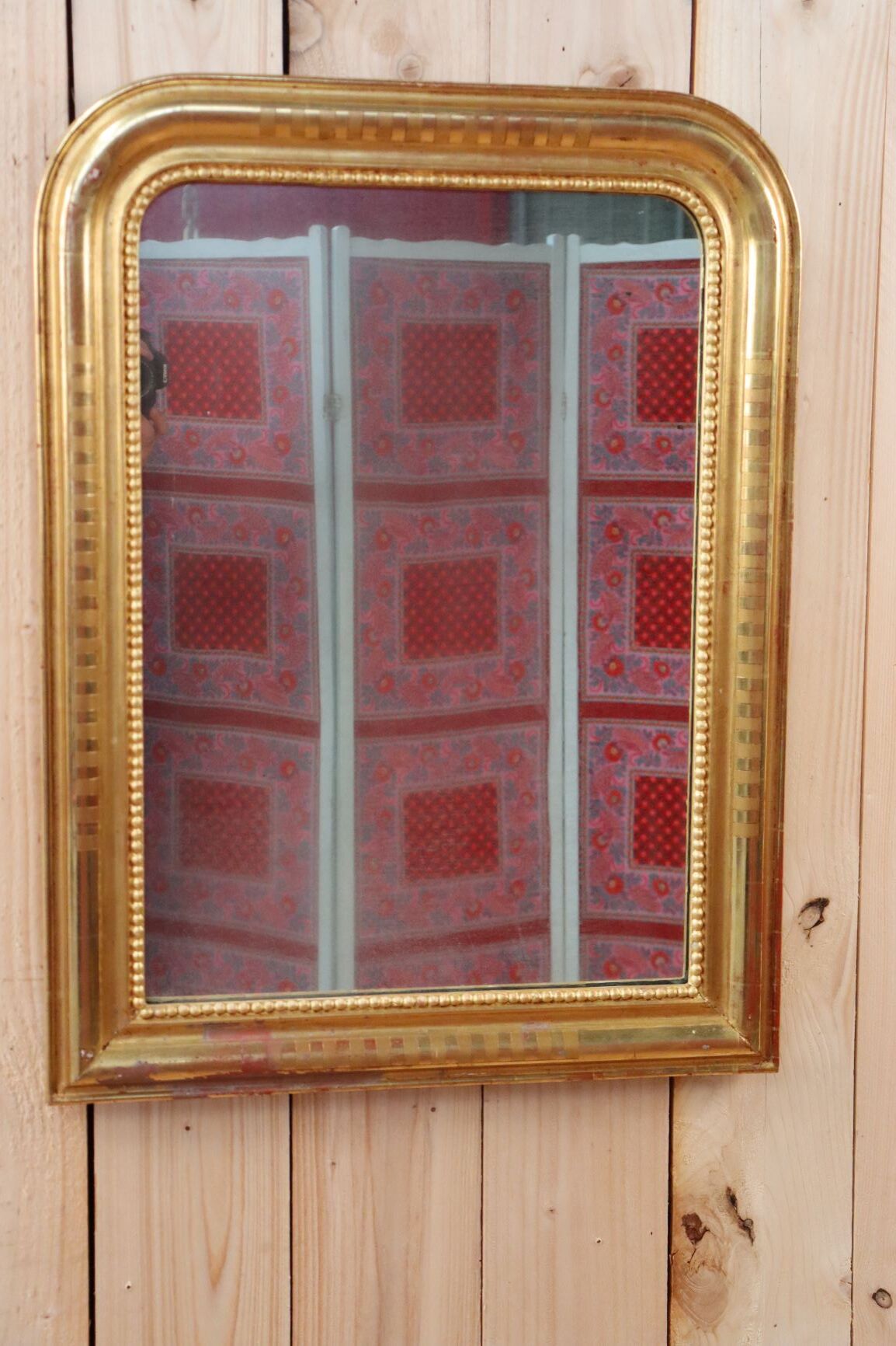 Mirror Louis Philippe Doré 55x73cm