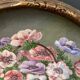 Watercolor on paper in euget-barry still life bouquet of flowers twentieth