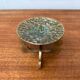 Mid-century brutalist metal candlestick, 1960s