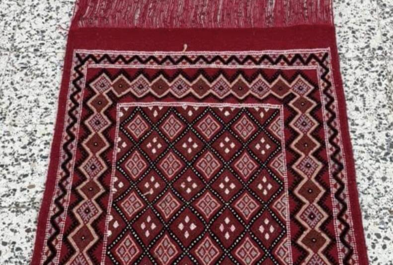 Handmade margoum carpet of superior quality