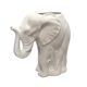 Vintage French Ceramic Elephant Planter / Umbrella Stand, 1970s