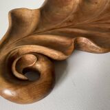 Vide-poche en bois sculpté 50cm