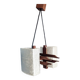 Suspension scandinave en teck années 60