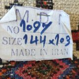 Ancien tapis d iran fait main